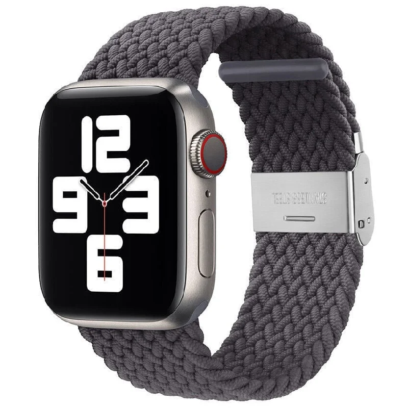 Apple Watch Braided Strap (Space Grey)