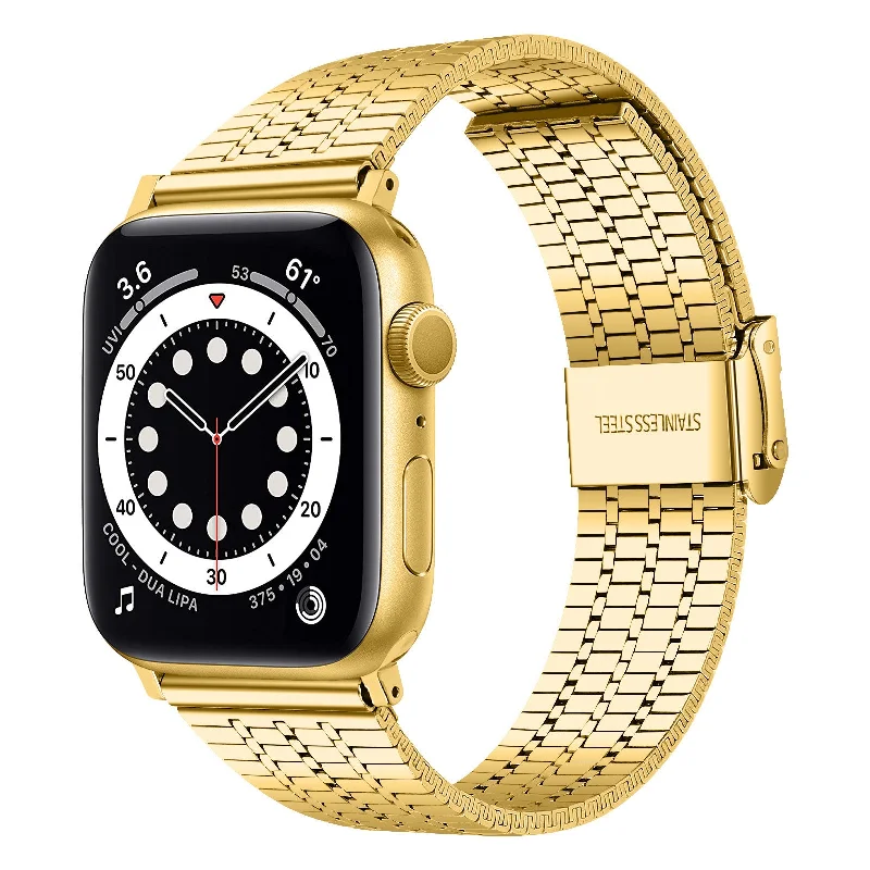 Apple Watch Fine Steel Strap (Gold)