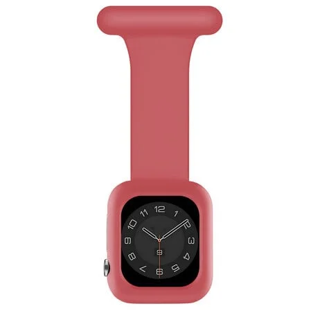 Apple Watch Nurse Fob with Protective Case (Red)