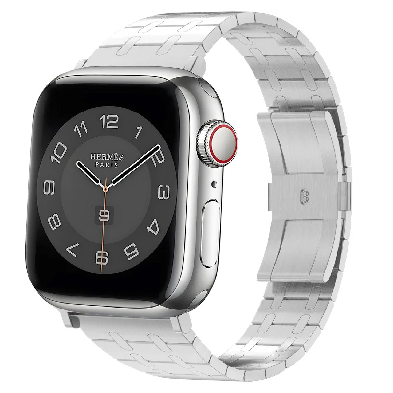 Apple Watch Royal Steel Strap (Silver)