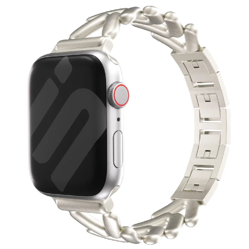 Apple Watch Steel Strap V-Type (Starlight)