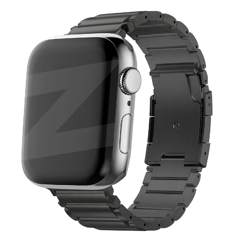 Bandz Apple Watch Titanium Strap 'Classic' (Black)