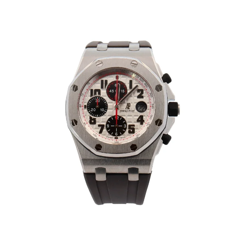 Audemars Piguet Royal Oak 42mm White Dial Watch Ref# 26170ST