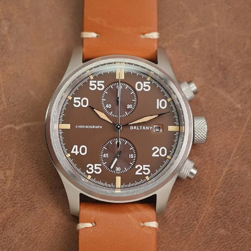 Baltany Military Solar-powered Chronograph S6070 39mm