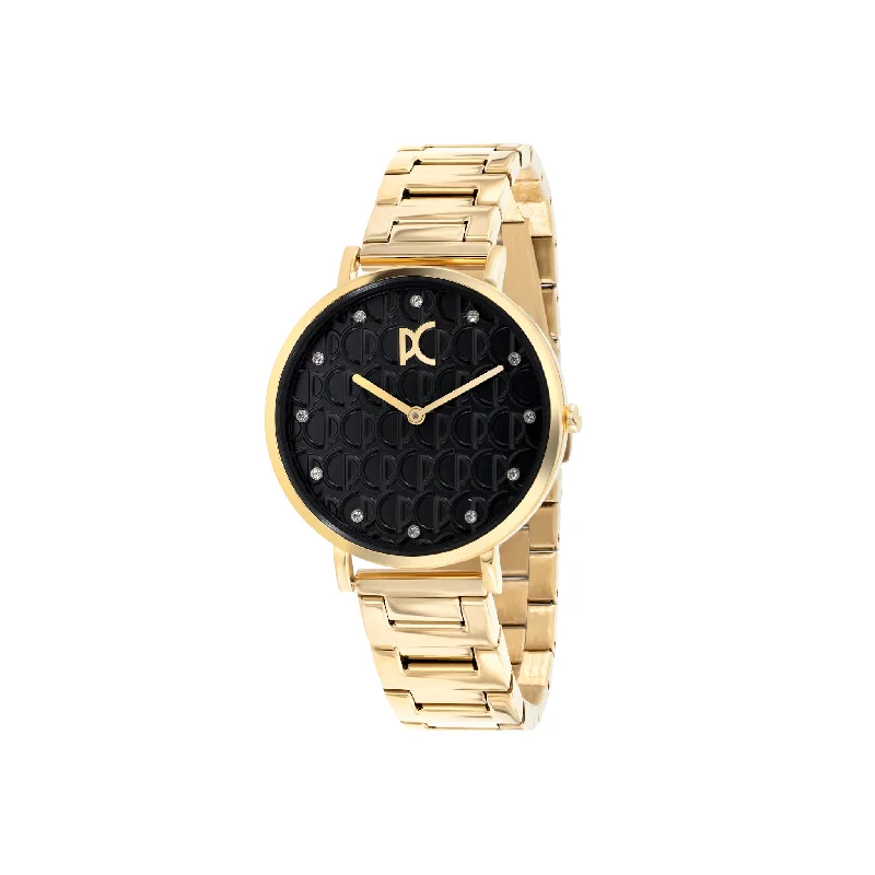 Bonne Nouvelle with PC Monogram Black Dial and Metal Links Strap