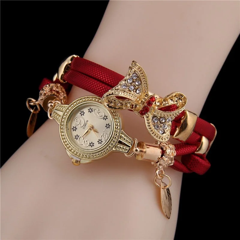 Butterfly Retro Bracelet Watches Women