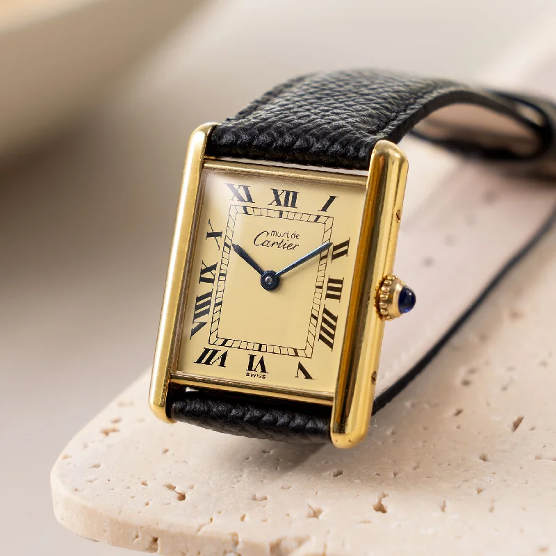 Cartier Tank Must de Cartier Champagne Dial Ref. 590005