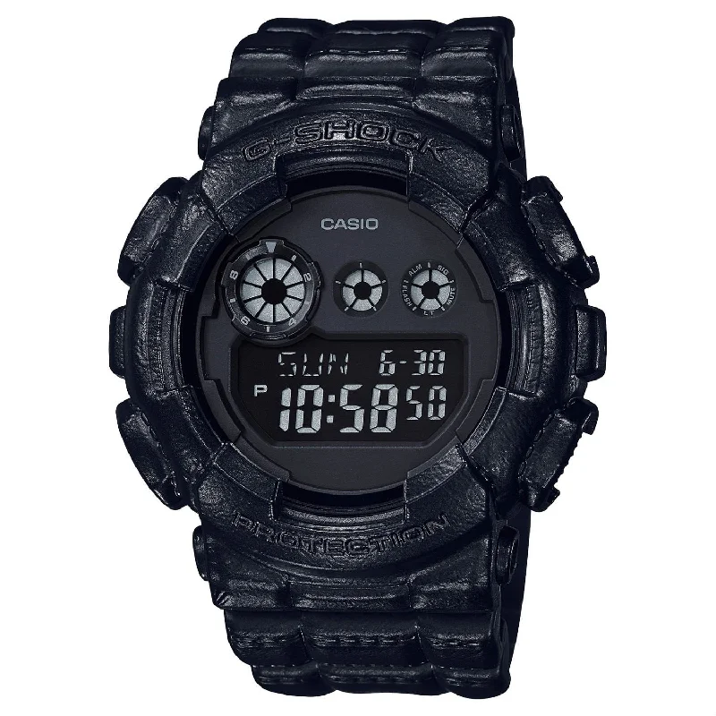 Casio Men's GD120BT-1 G-Shock Black Resin Watch