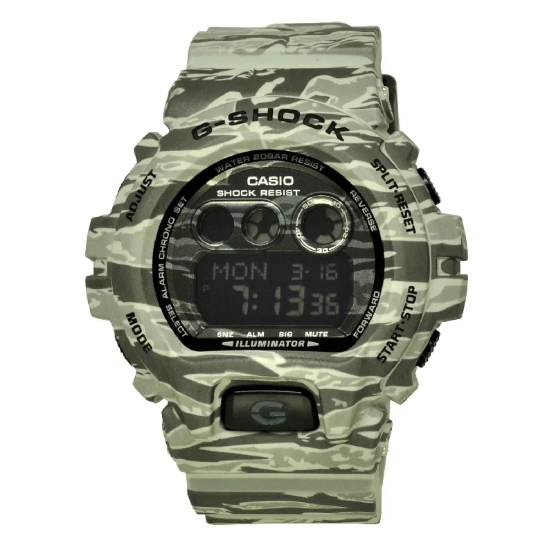 Casio Men's GDX6900CM-8 G-Shock Chronograph Grey Resin Watch