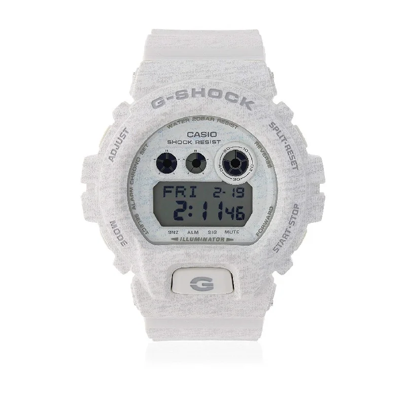 Casio Men's GDX6900HT-7D G-Shock Chronograph White Resin Watch