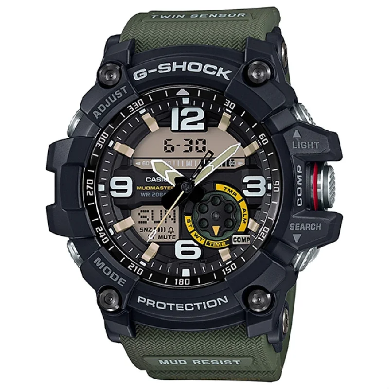 Casio Men's GG1000-1A3D G-Shock Green Cloth Watch