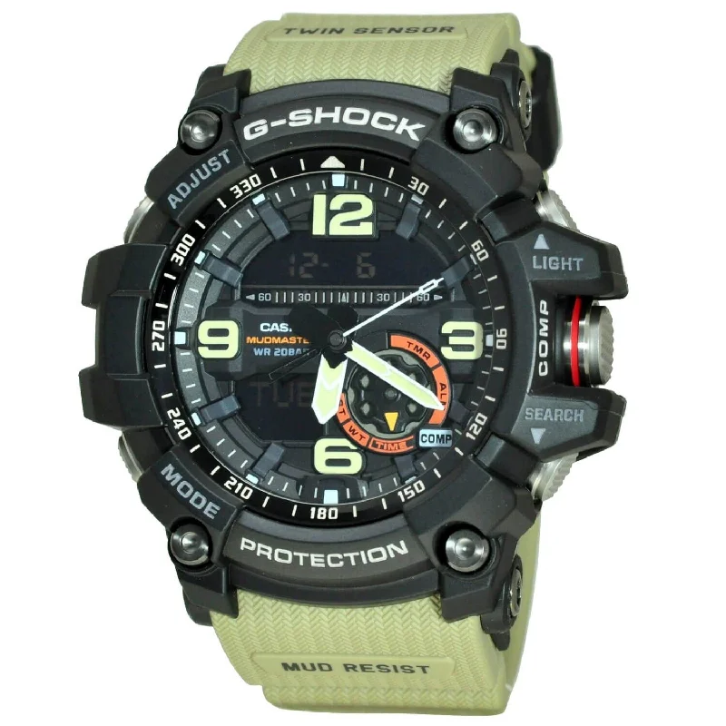 Casio Men's GG1000-1A5D G-Shock Green Cloth Watch