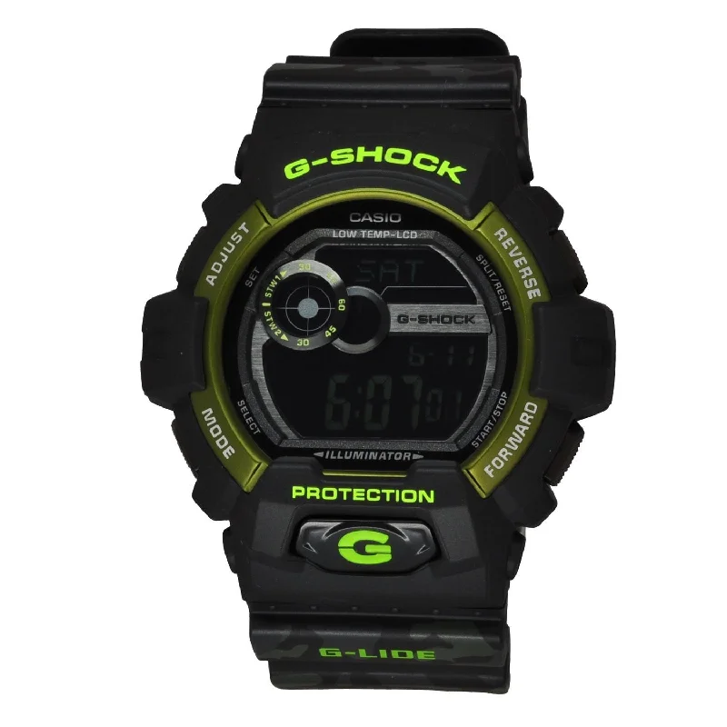 Casio Men's GLS8900CM-1 G-Shock Black Rubber Watch