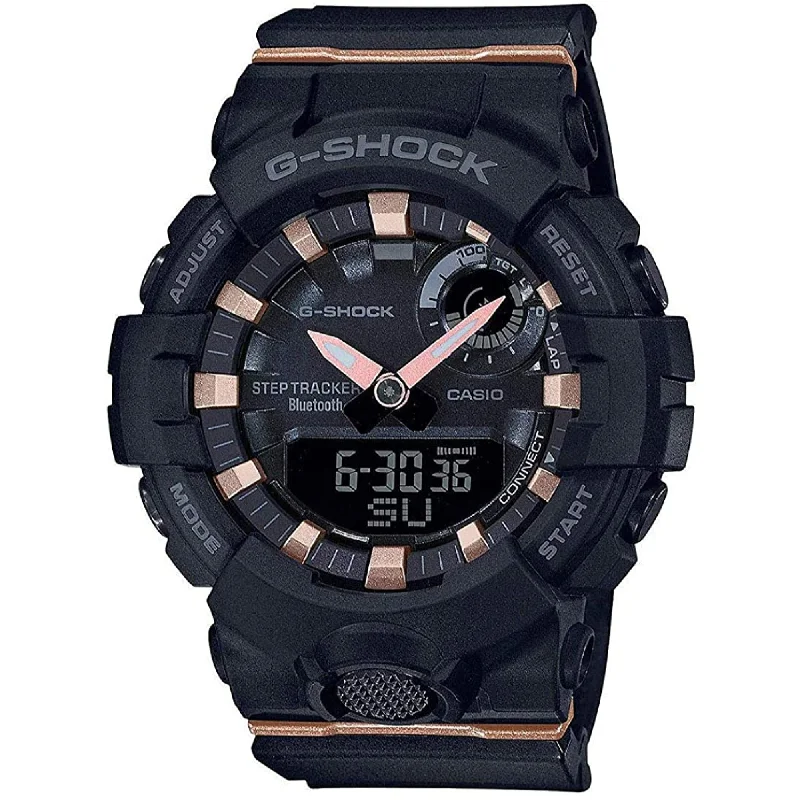 Casio Men's GMAB800-1A G-Shock Chronograph Black Resin Watch