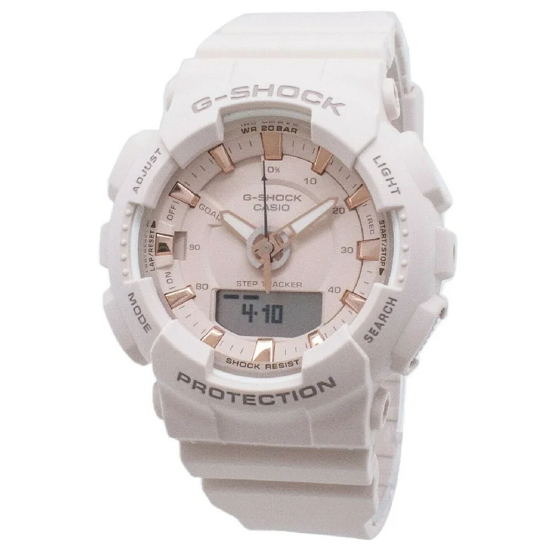 Casio Men's GMAS130PA-4A G-Shock Pink Resin Watch