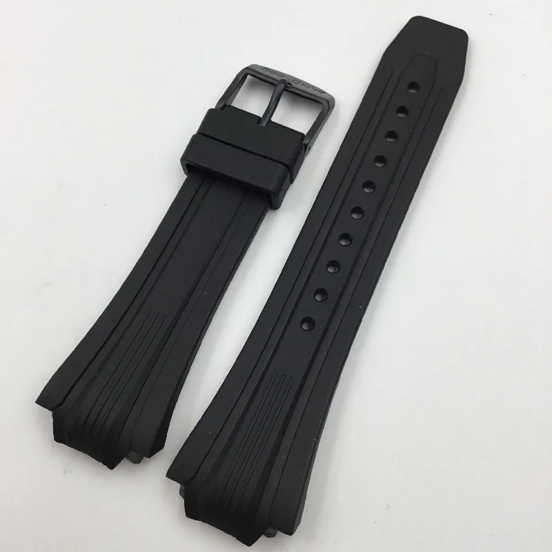 Genuine Citizen Black Rubber Eco Drive 26/20mm Watch Strap