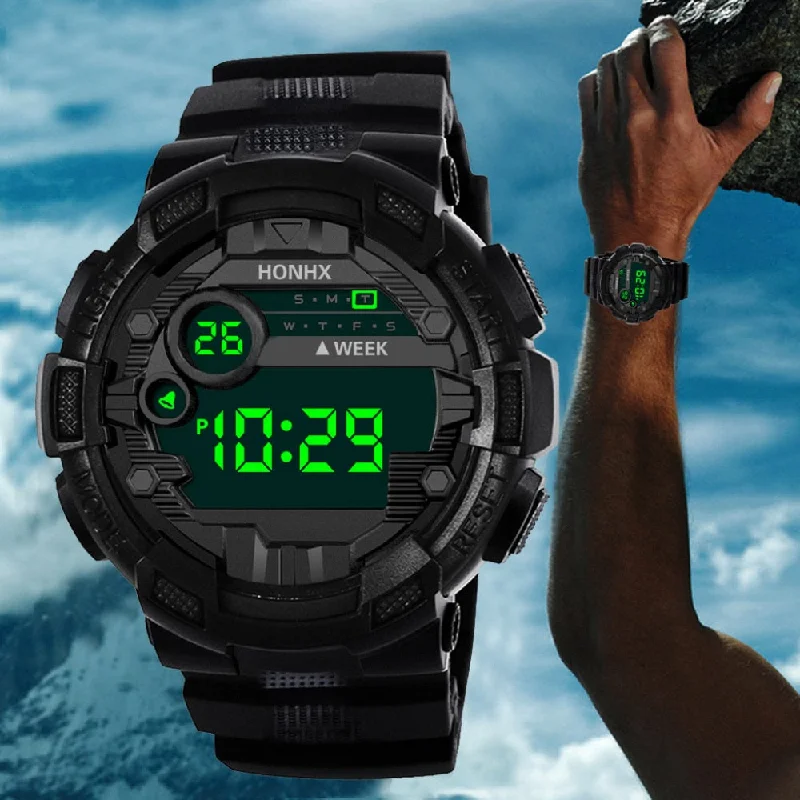 Digital Military Army Stylish Mens Electronic Watch