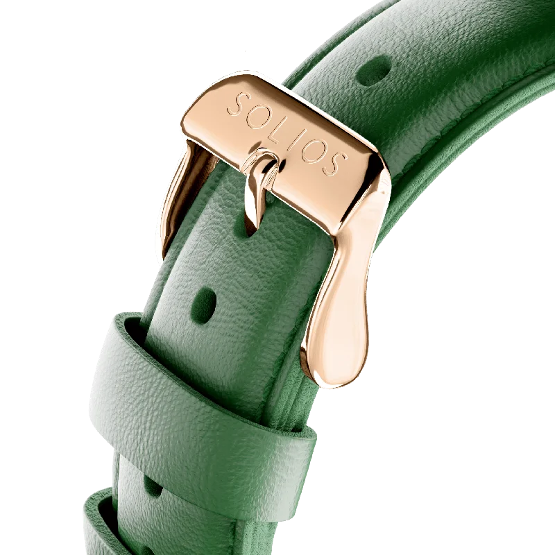 Green Eco Vegan Leather Strap