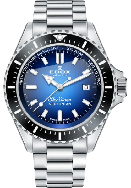 Edox Skydiver Neptunian Automatic 80120 3NM BUIDN