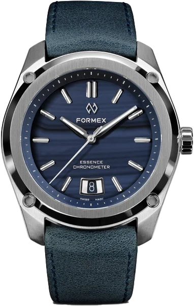 Formex Essence ThirtyNine Chronometer Blue Agate Leather