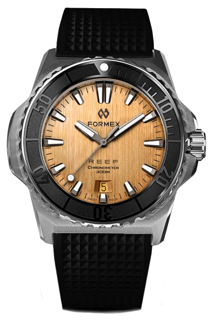 Formex REEF 39.5mm Automatic Chronometer 300m Radiant Bronze Rubber