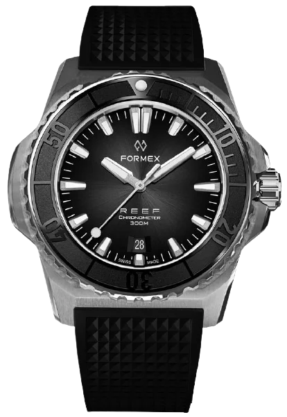 Formex REEF Automatic Chronometer 300m Black Rubber