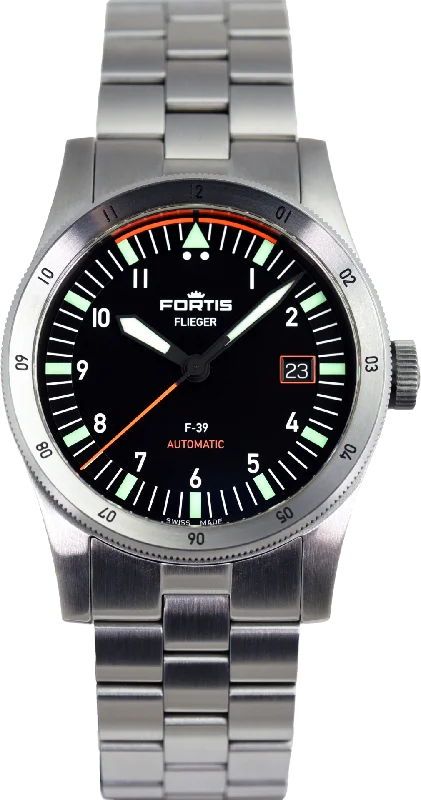 Fortis Flieger F-39 Automatic Bracelet F4220005 (Pre-owned)