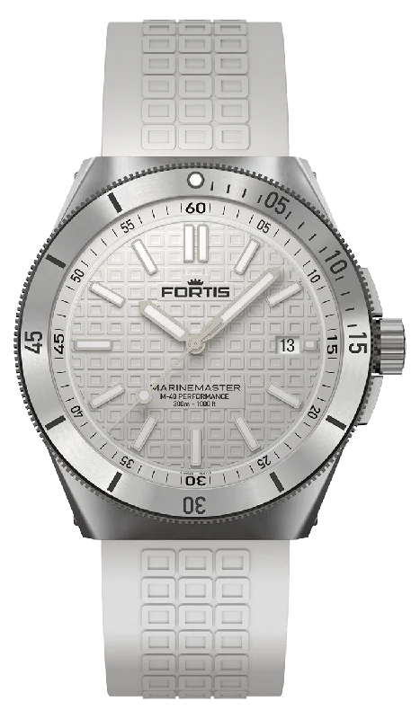 Fortis Marinemaster M-40 Snow White Horizon Strap