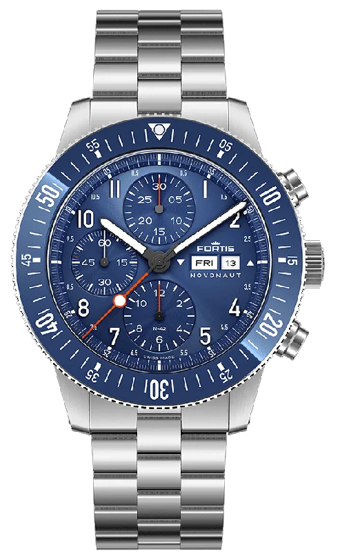 Fortis Novonaut N-42 Cobalt Blue