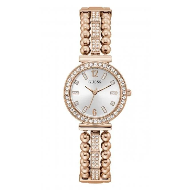 Guess Ladies Gala Stainless Steel Rose Gold Watch GW0401L3