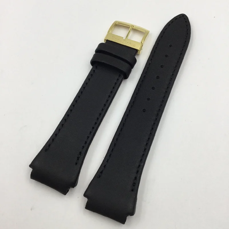 Genuine Citizen Black Leather 24/18mm Eco-Drive Watch Band