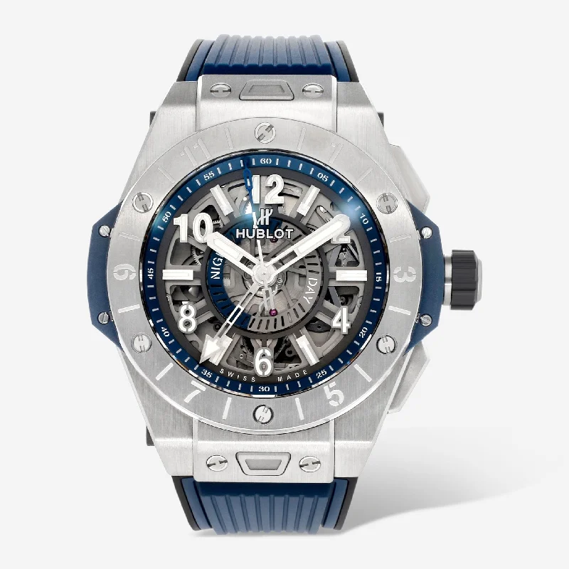 Hublot Bing Bang Unico GMT Titanium Automatic Men's Watch 471.NX.7112.RX