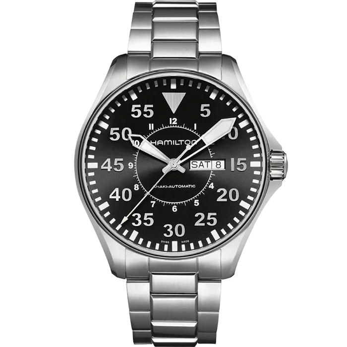 Hamilton Khaki Aviation Pilot Day Date Auto