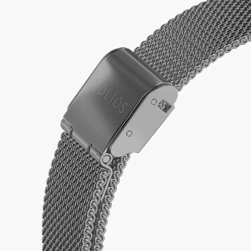 Grey Mesh Strap