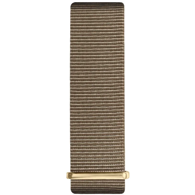 Nato Watch Strap- Sand & Gold