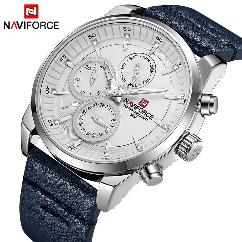 NAVIFORCE Top Brand Luxury Waterproof