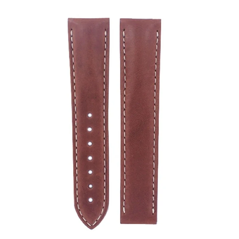 Omega 20mm Brown Calf leather Strap 032CUZ000918