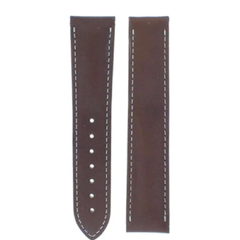 Omega 20mm Brown genuine leather Strap 032CUZ006728