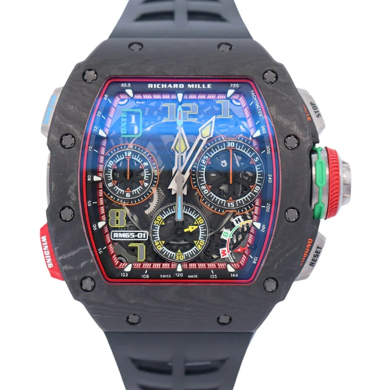 Richard Mille RM65-01 44.50mm Skeleton Dial Watch Ref# RM 65-01 CA