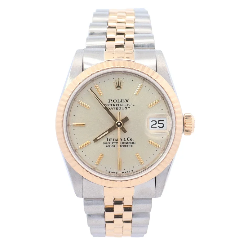 Rolex Datejust 31mm Champagne Dial Watch Ref# 68273