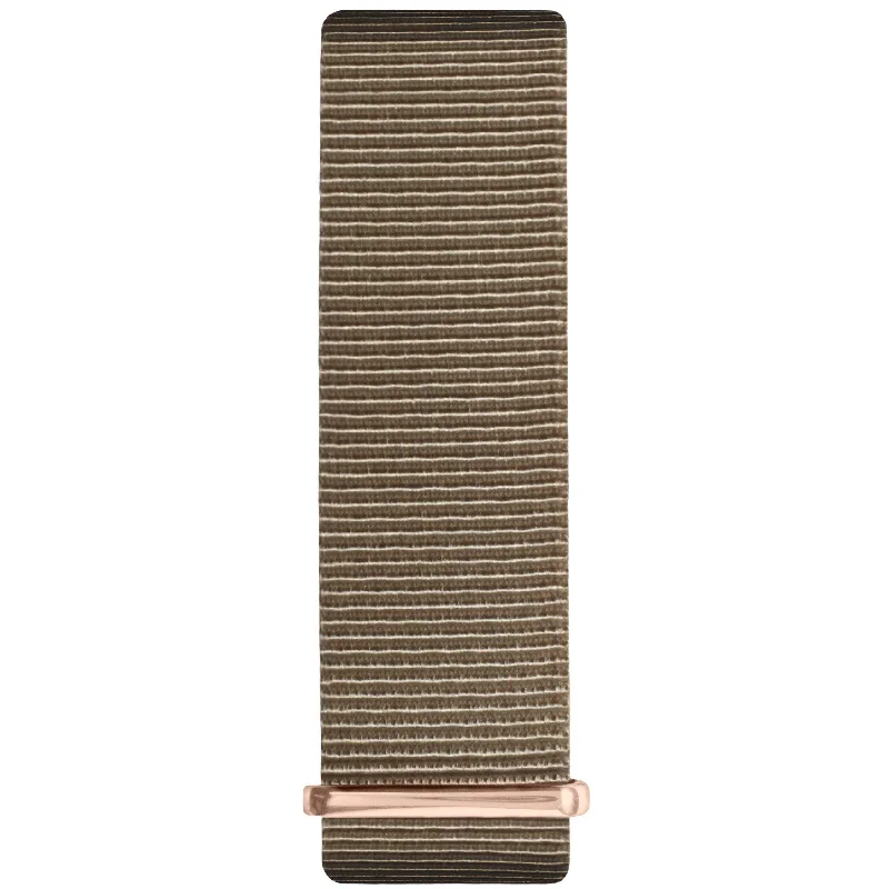 Nato Watch Strap-Sand & Rose Gold