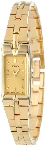 Seiko Womens SZZC44 Gold Stainless Steel Bangle Watch