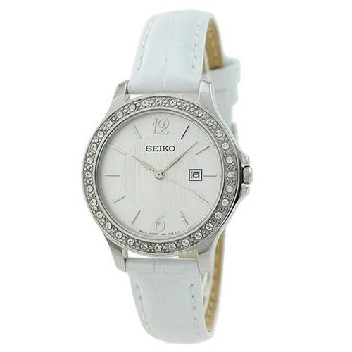 Seiko Women's SXDF83 Quartz Swarovski Crystal