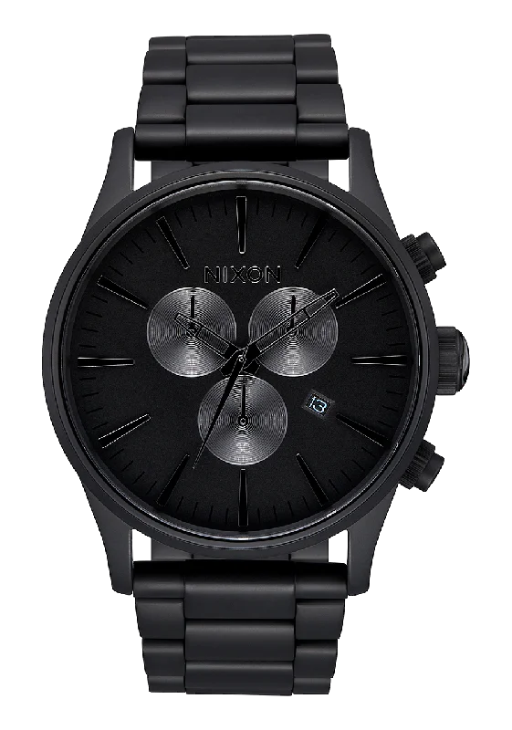 Sentry Chrono - All Matte Black/Polished Black