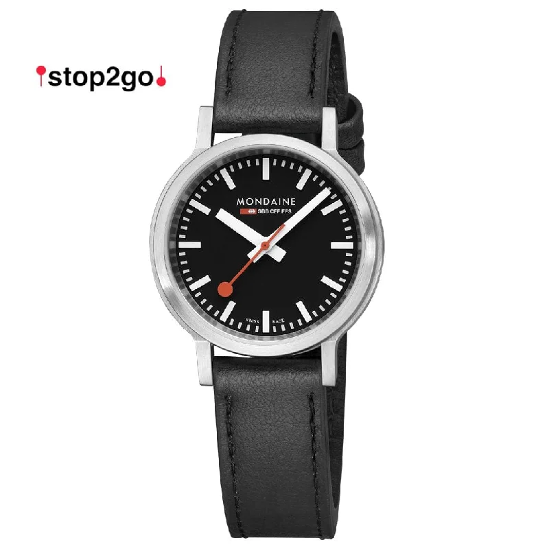 stop2go, Vegan Grape Leather, 34 mm