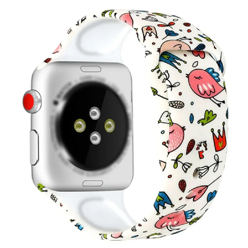 Sublimation Print Silicone Straps for Apple Watch