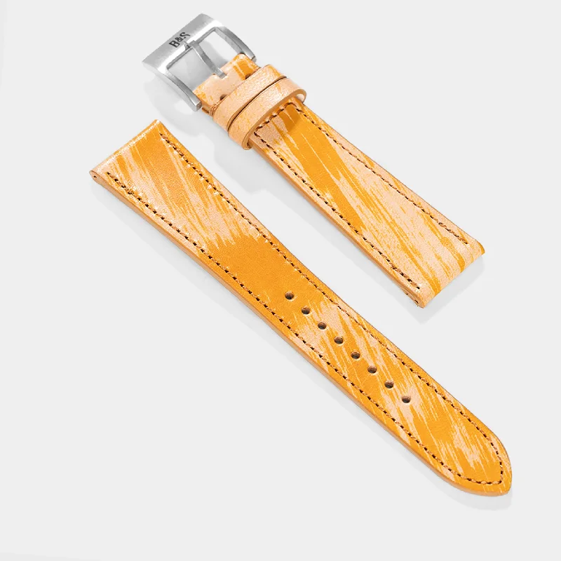 The Santa Monica Leather Watch Strap - Jubilee Edition