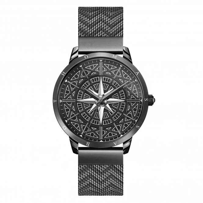 Thomas Sabo Black Spirit Cosmos Compass WA0374-202-203