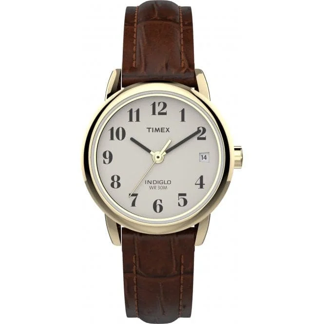 Timex Ladies Easy Reader Brown Watch T20071