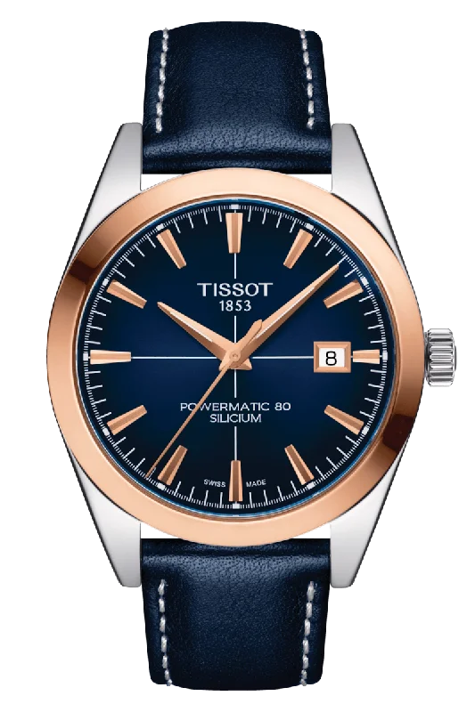 TISSOT - Gentleman Powermatic 80 Silicium 18K | T927.407.46.041.00